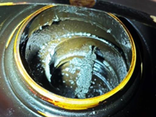 排気ダクトおよび防火アンバーの写真