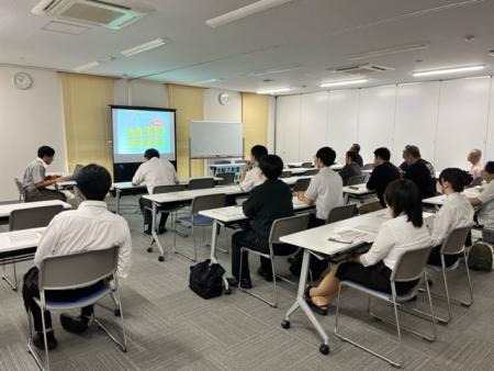 救急研修会　研修の様子