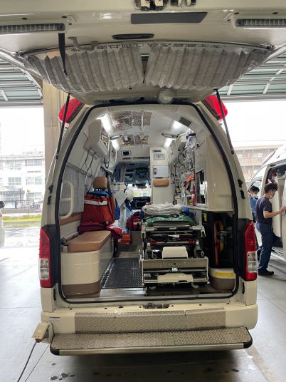 救急2号車の写真