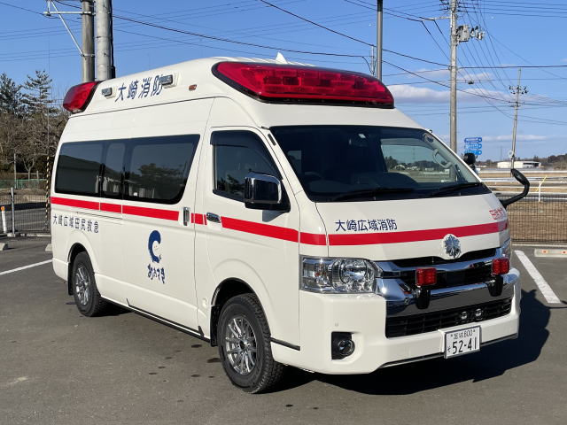 救急車(田尻分署）の写真