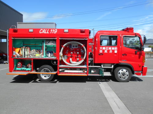 タンク車(田尻分署）の写真