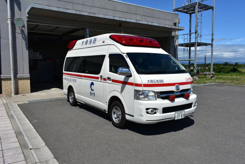 救急車(三本木出張所）の写真