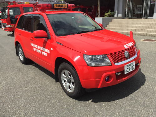 指揮車の写真（鳴子消防署）