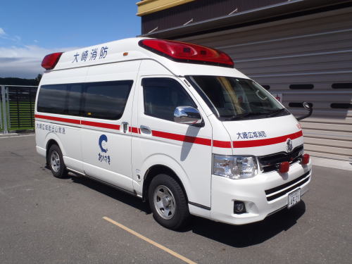 救急車(岩出山分署）の写真