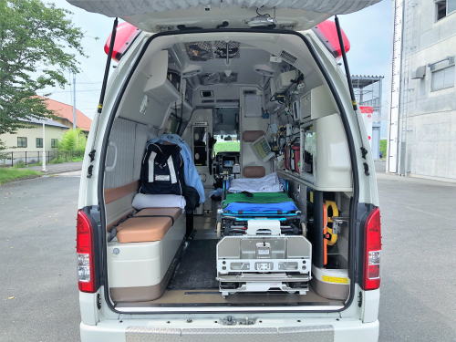 救急車(加美消防署）の写真