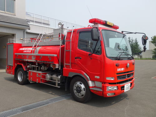 水槽車(加美消防署）の写真