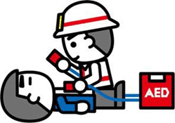 応急手当のイメージイラスト
