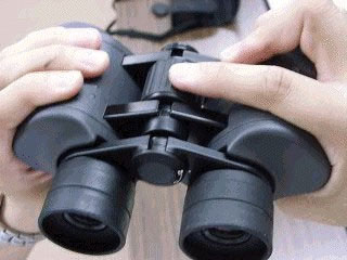 双眼鏡の写真