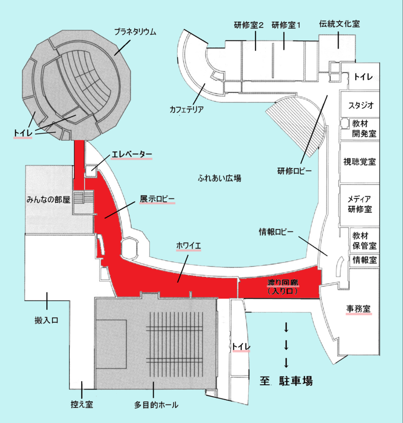 パレットおおさき全体図
